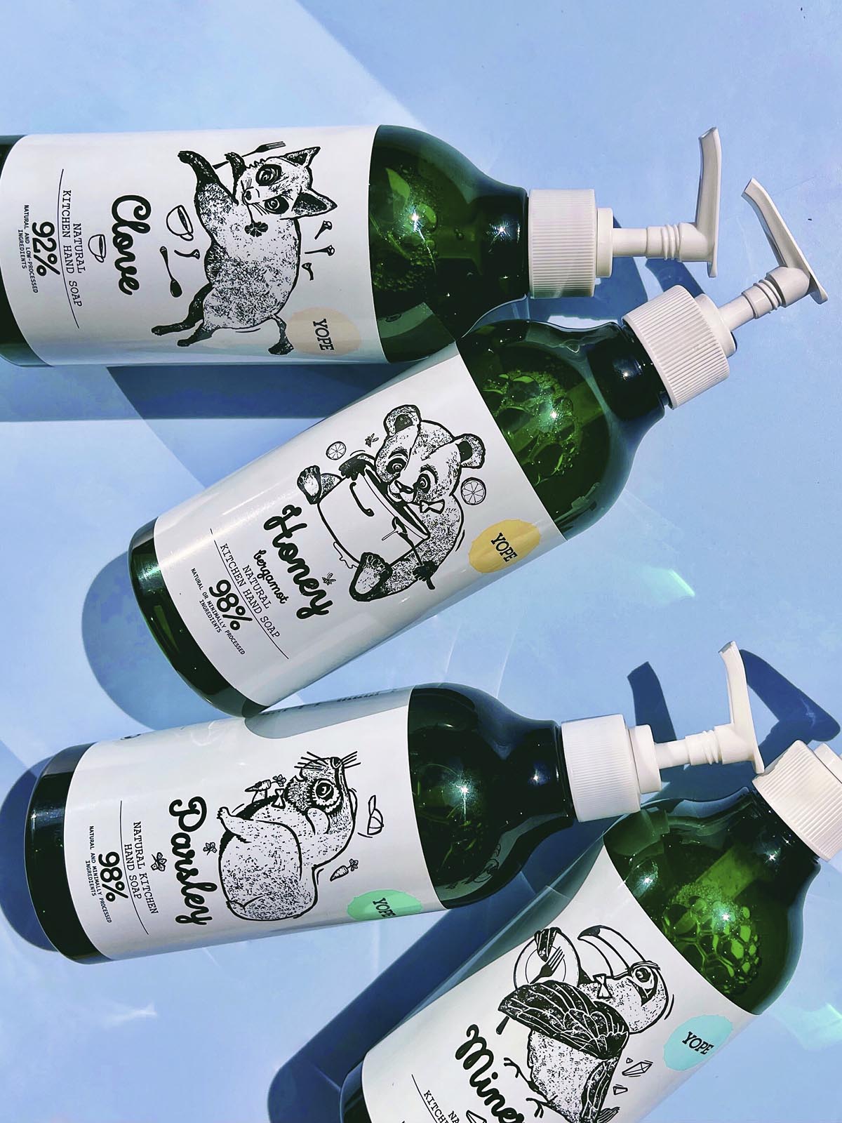 YOPE | KITCHEN SOAP Honey & Bergamot - 500 ml