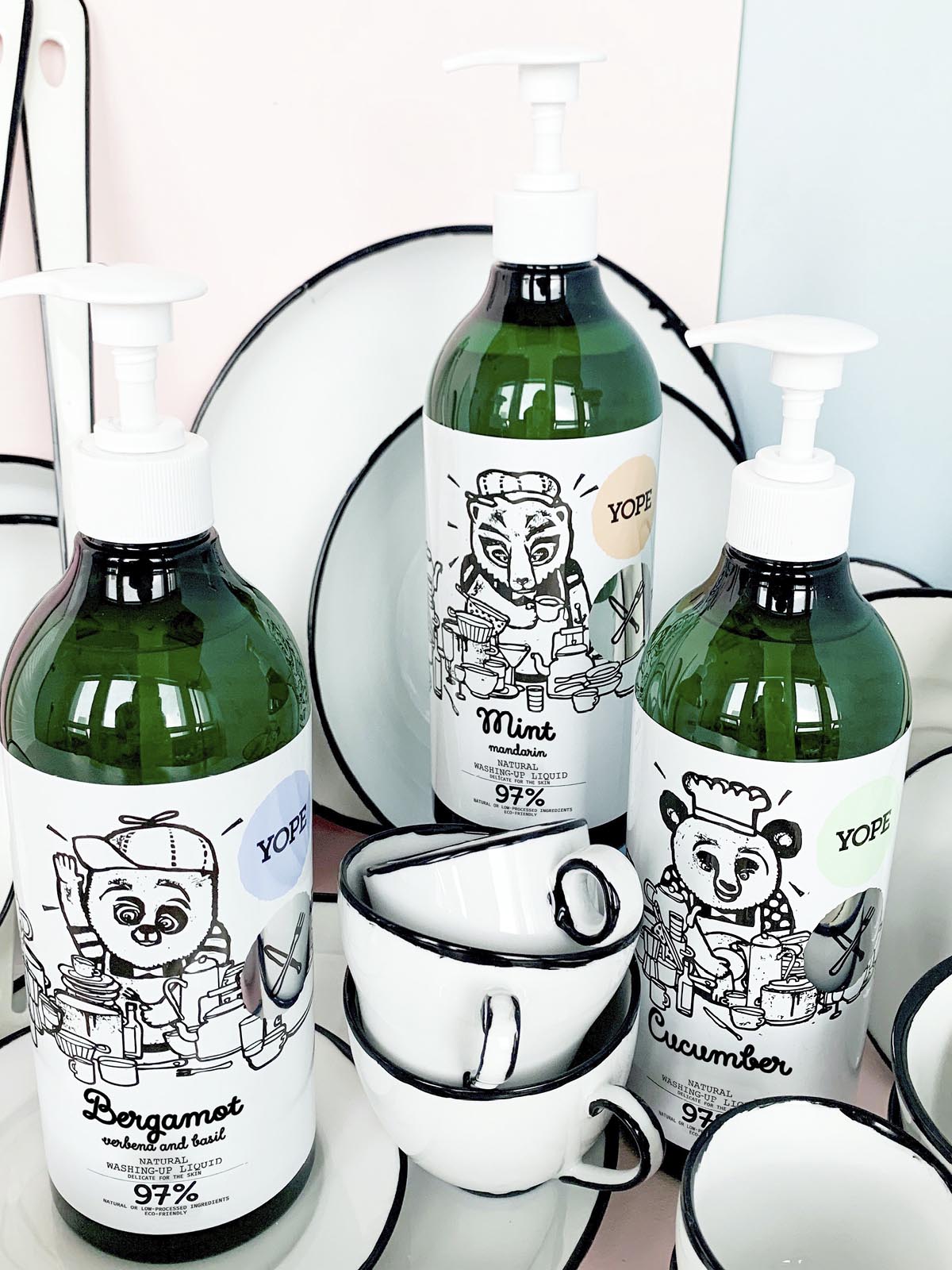 YOPE | WASHING UP SOAP Bergamot - 750 ml