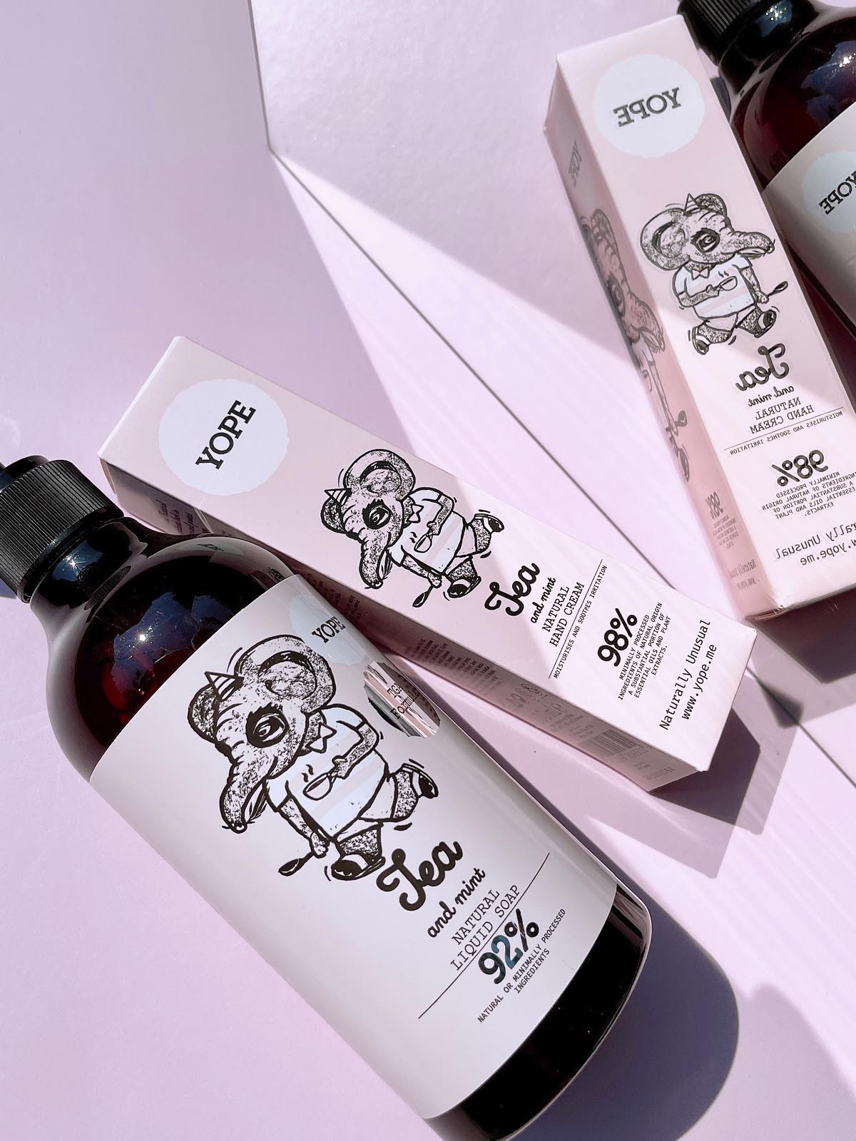 YOPE | HAND CREAM Tea & Mint - 100 ml