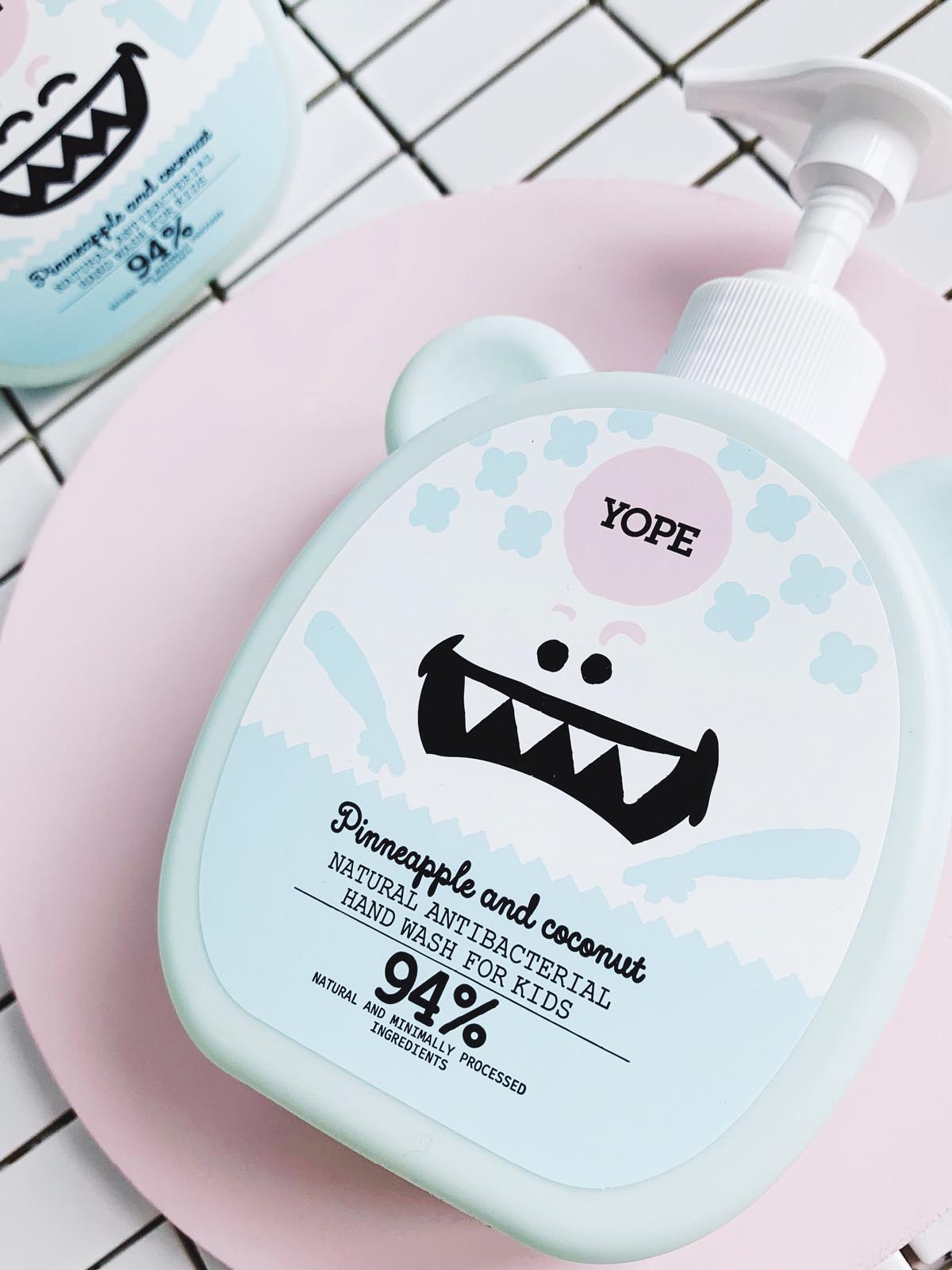 YOPE | ANTIBACTERIAL HAND WASH KIDS Pinneapple & Coconut - 400 ml