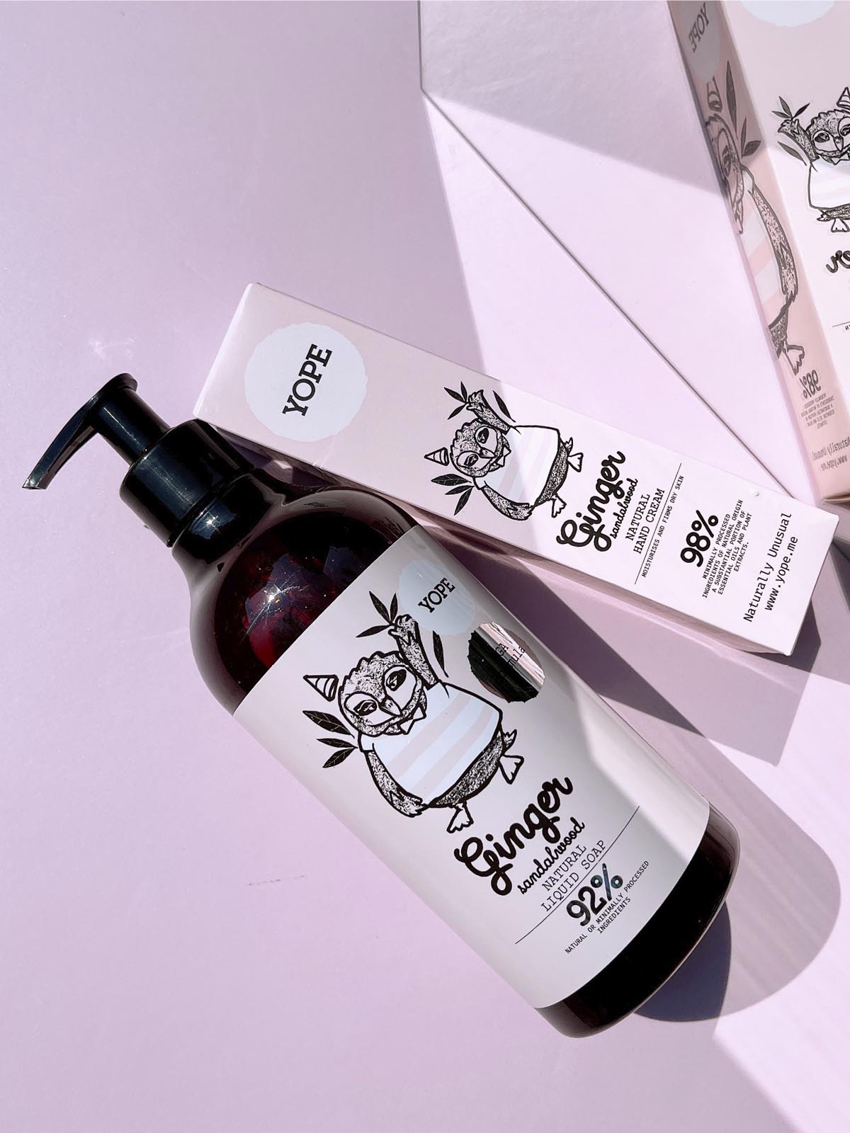 YOPE | HAND CREAM Ginger & Sandelwood - 100 ml