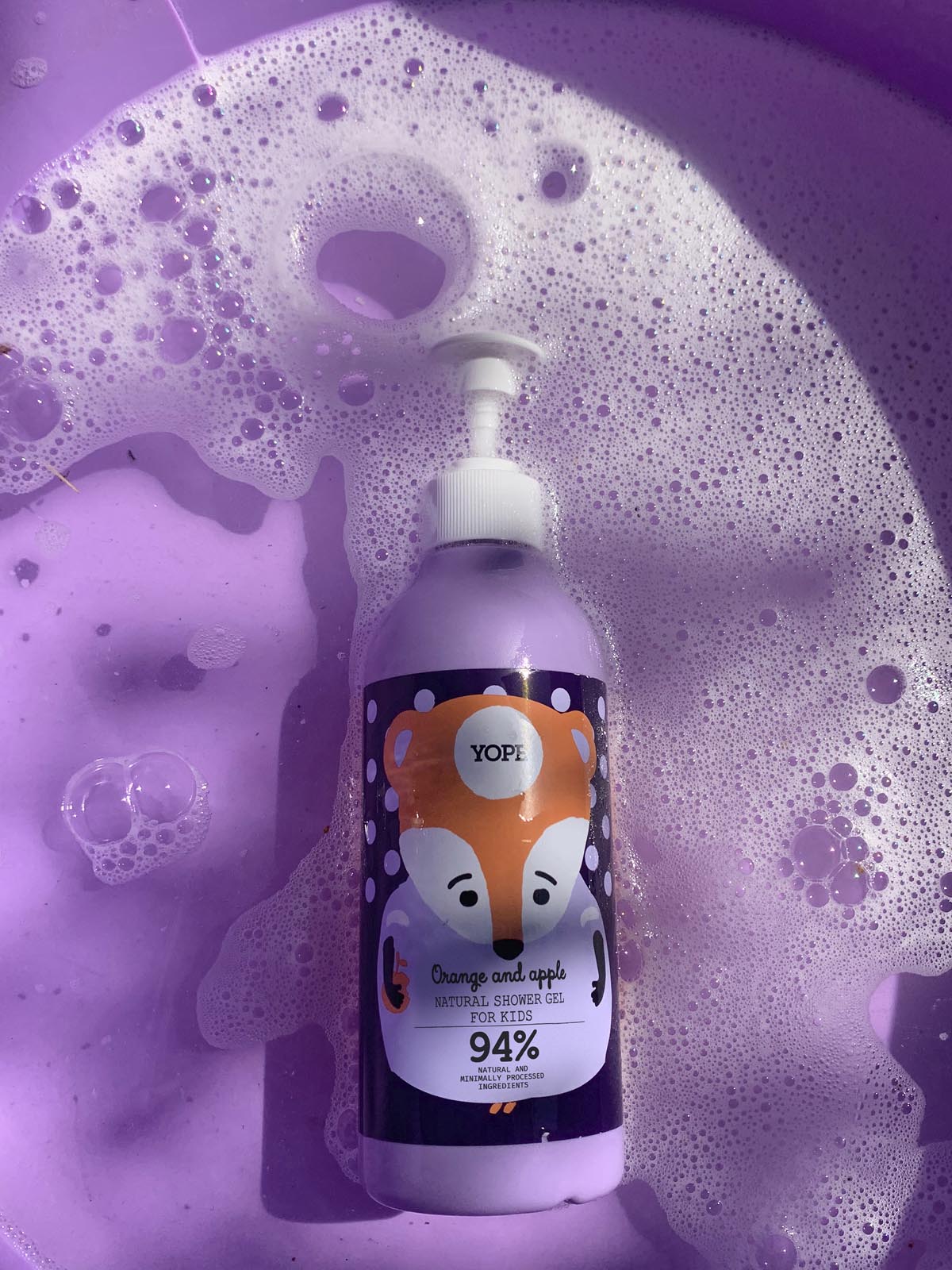 YOPE | SHOWER GEL KIDS Orange and Apple - 400 ml