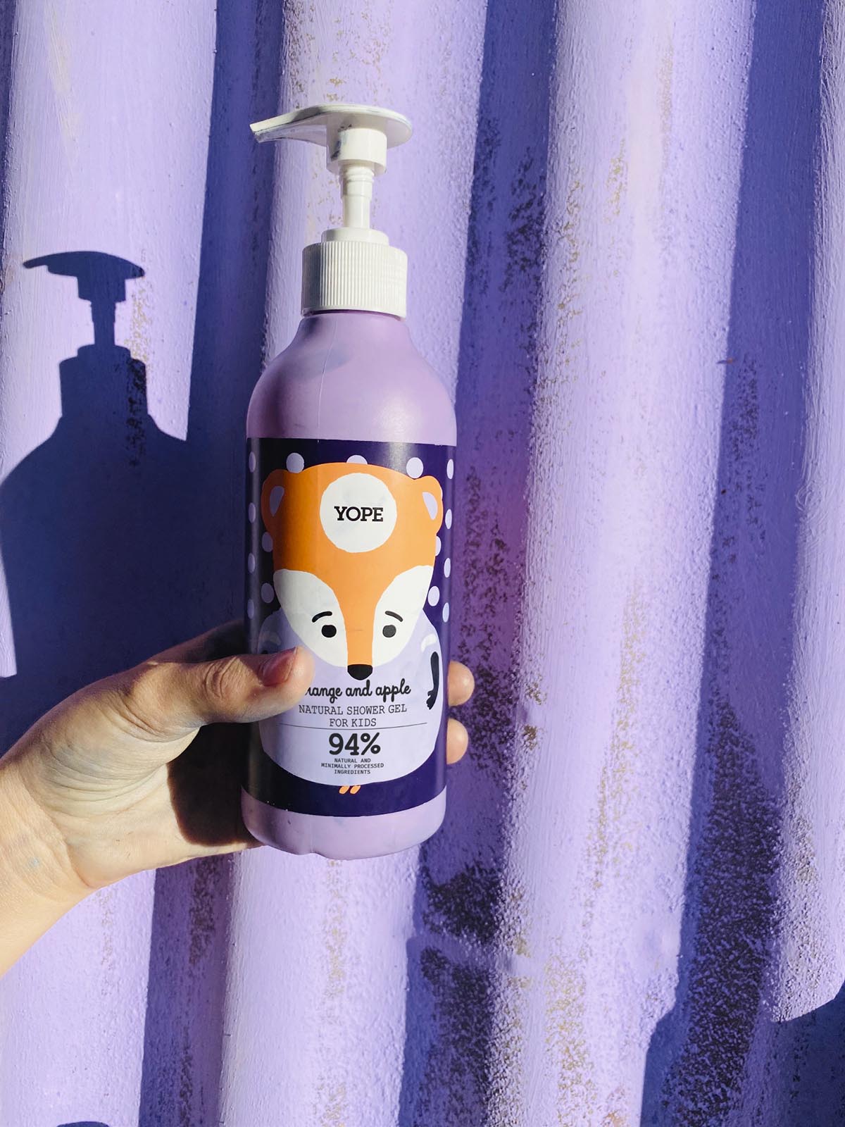 YOPE | SHOWER GEL KIDS Orange and Apple - 400 ml