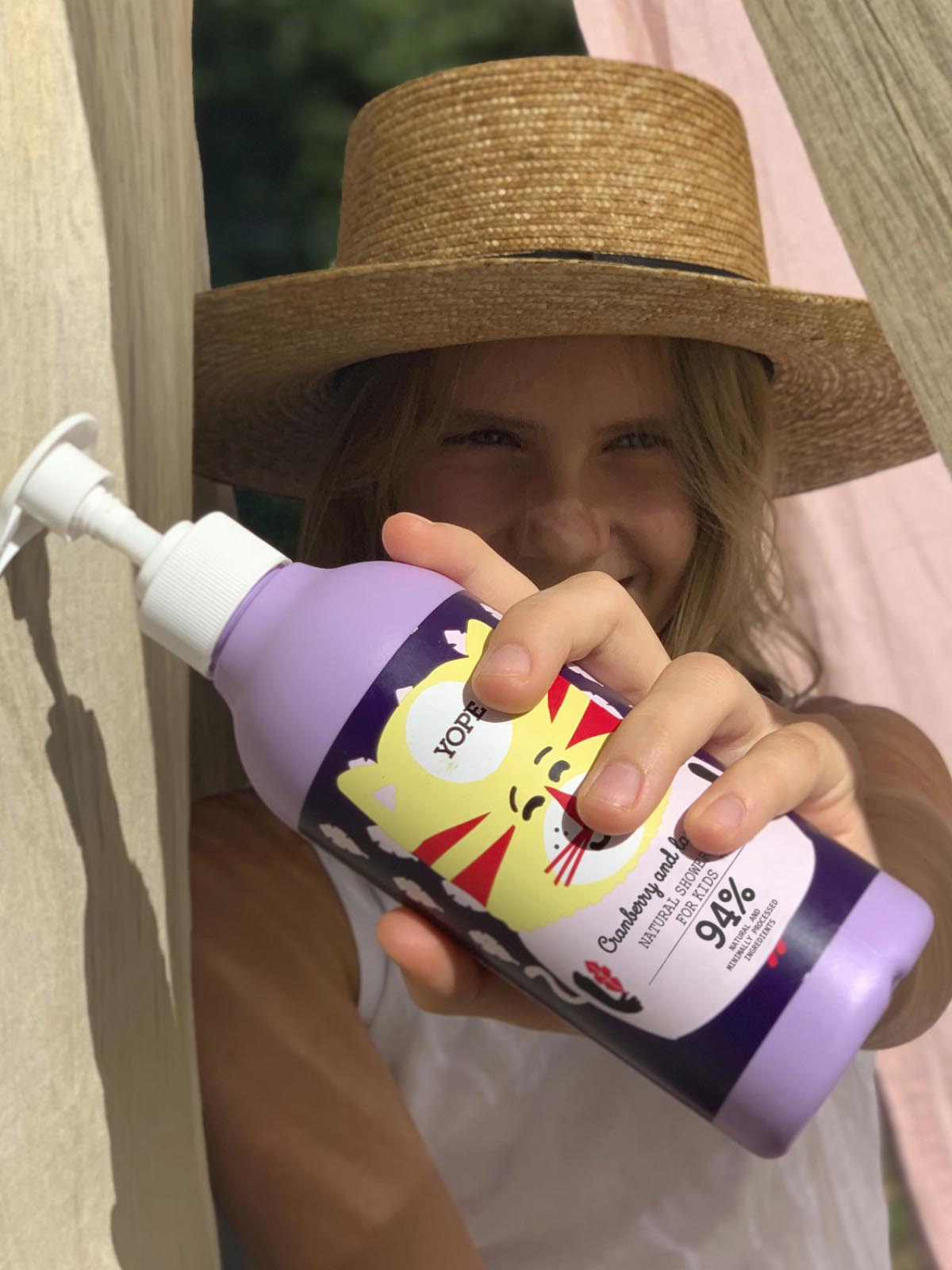YOPE | SHOWER GEL KIDS Cranberry and Lavender - 400 ml