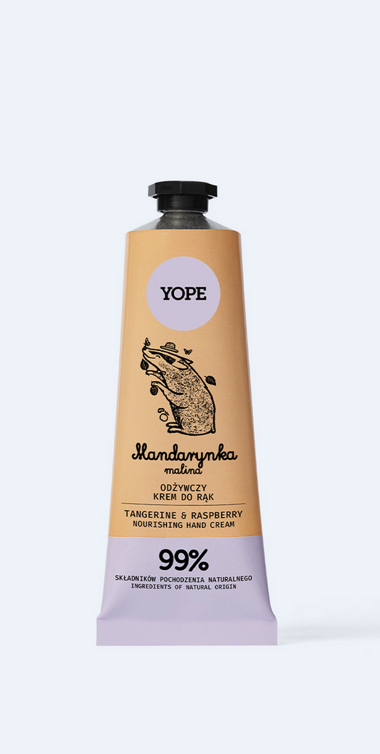 YOPE | HAND CREAM - Tangerine & Raspberry - 50 ml