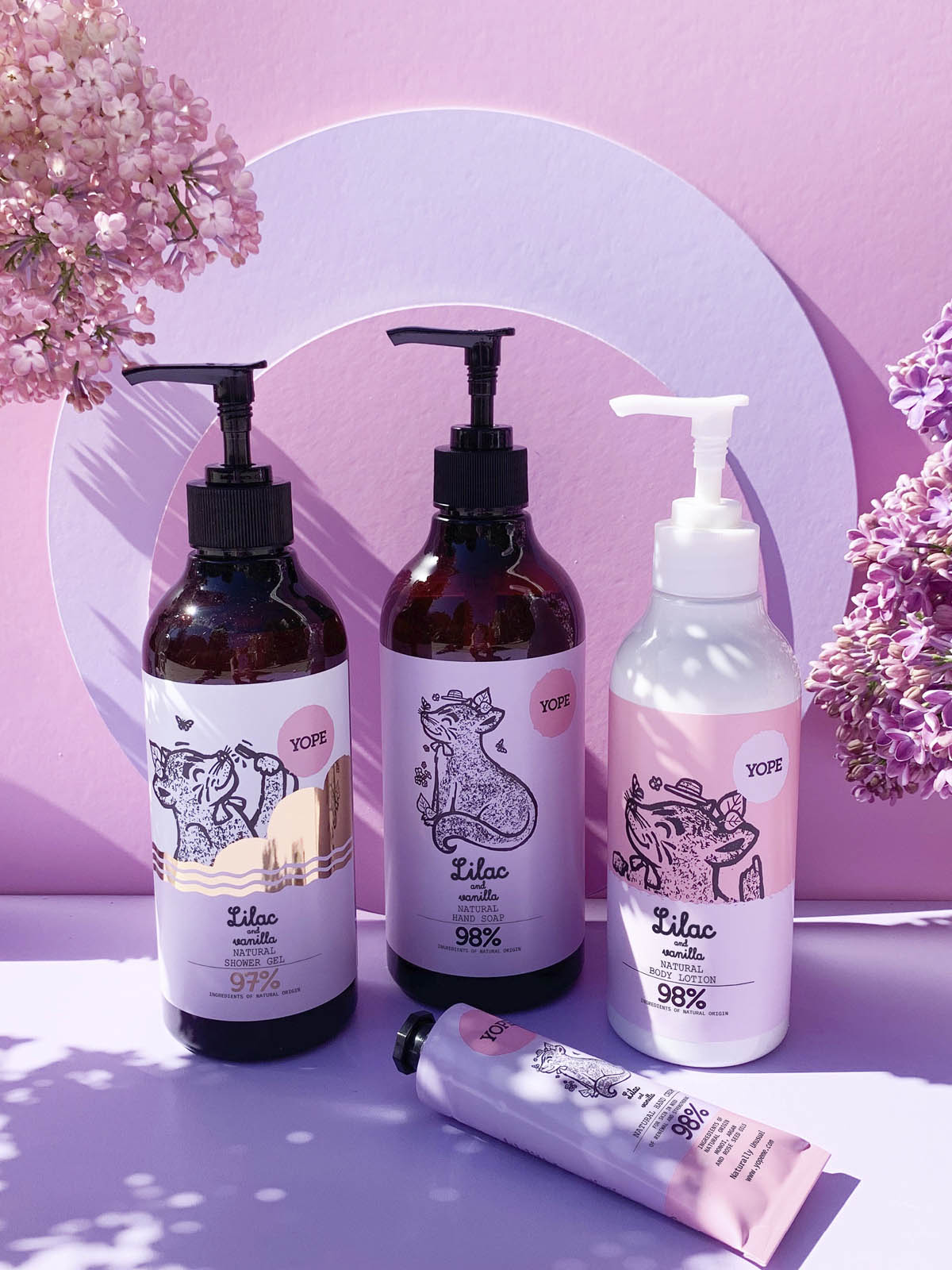 YOPE | LOTION - Lilac & Vanilla - 300 ml