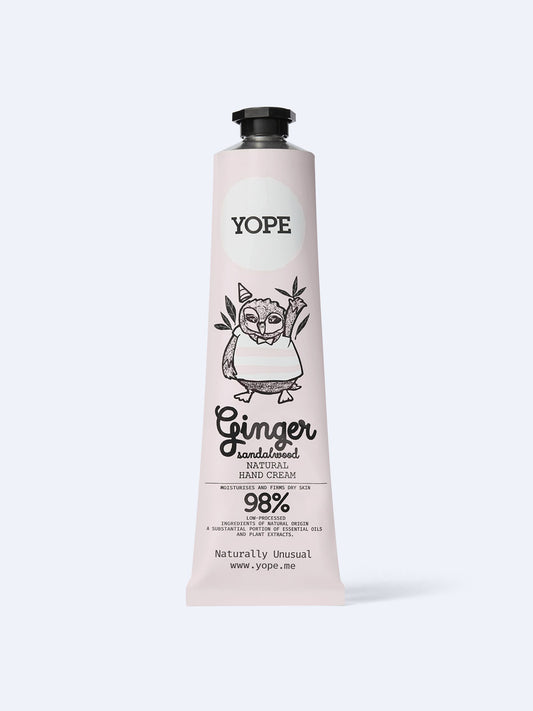 YOPE | HAND CREAM Ginger & Sandelwood - 100 ml