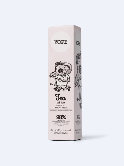 YOPE | HAND CREAM Tea & Mint - 100 ml