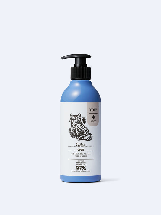 YOPE | SHOWER GEL - Cedar tree - 400 ml