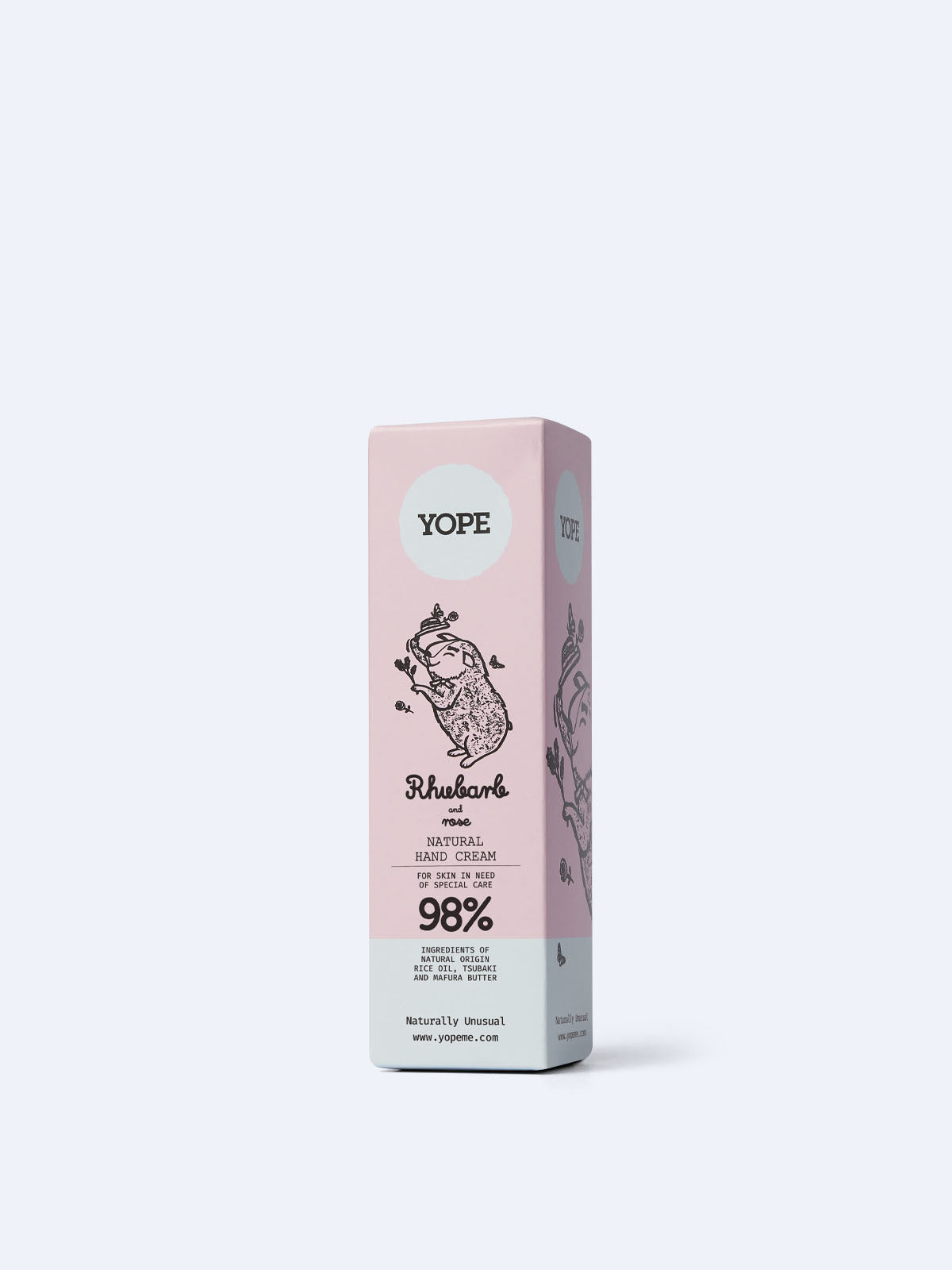 YOPE | HAND CREAM - Rhubarb & Rose - 50 ml