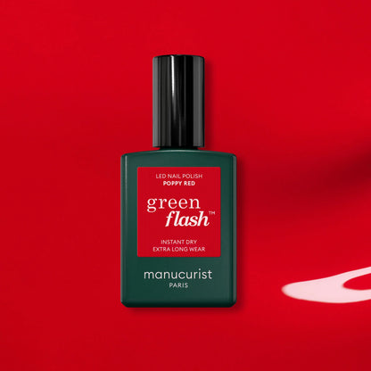 MANUCURIST | Green Flash Poppy Red - 15 ml