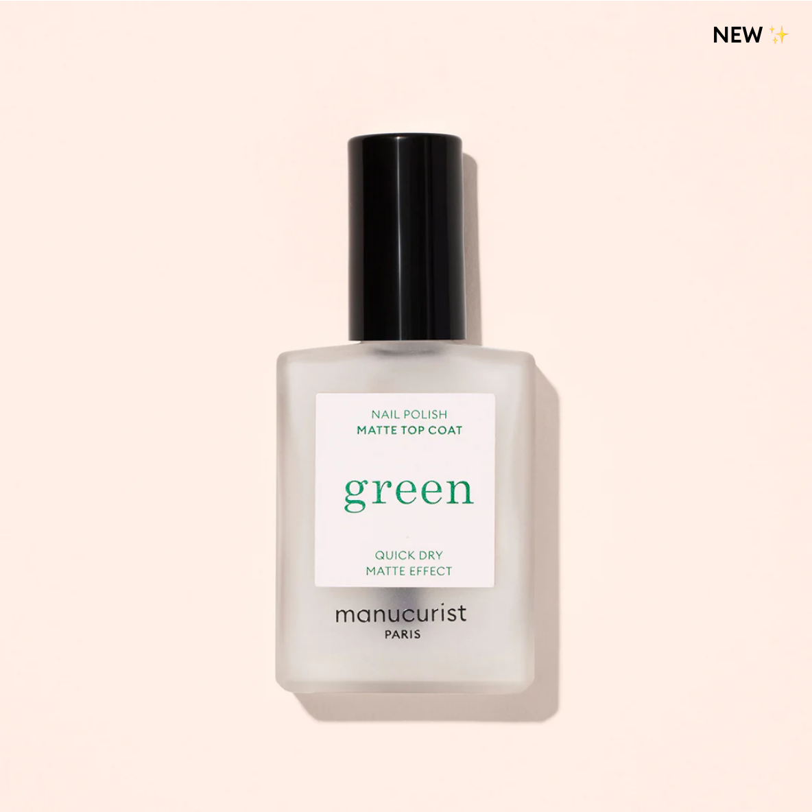 MANUCURIST | GREEN Matte Top Coat - 15 ml