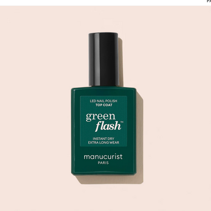 MANUCURIST | Green Flash Top Coat - 15ml