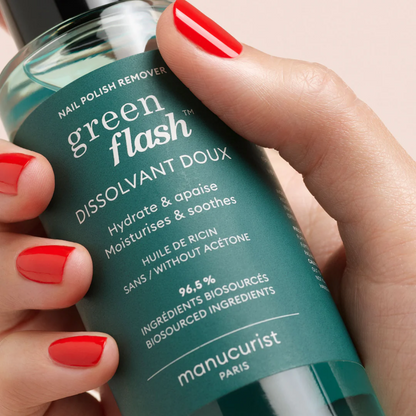 MANUCURIST | Green Flash Remover - Eau Dissolvante - 100 ml