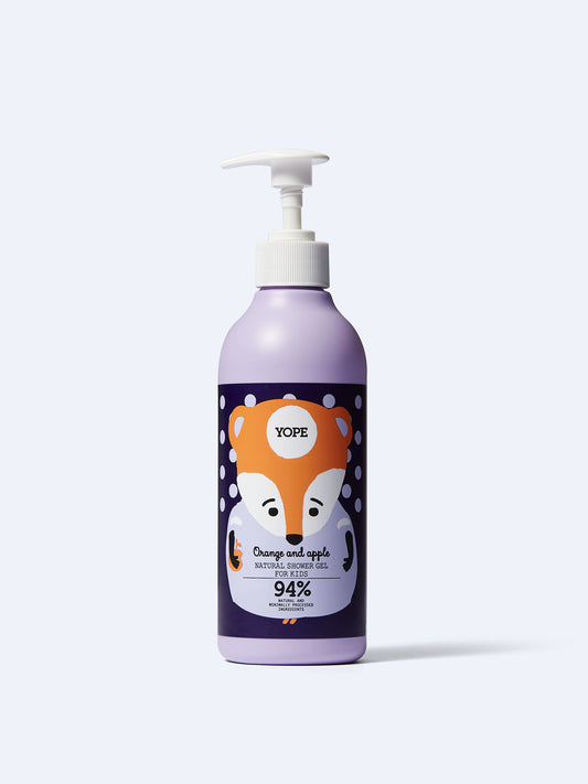 YOPE | SHOWER GEL KIDS Orange and Apple - 400 ml