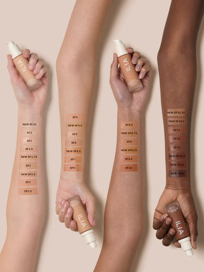 ILIA | TRUE SKIN SERUM FOUNDATION - Sable (Fair with neutral undertones) - 30 ml